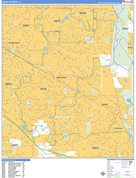 Mount Prospect Wall Map Basic Style 2026